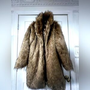 Large fault mint jacket